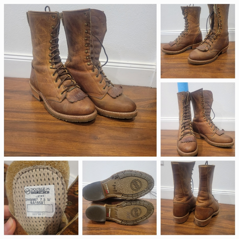 Double H (HH) packer boots